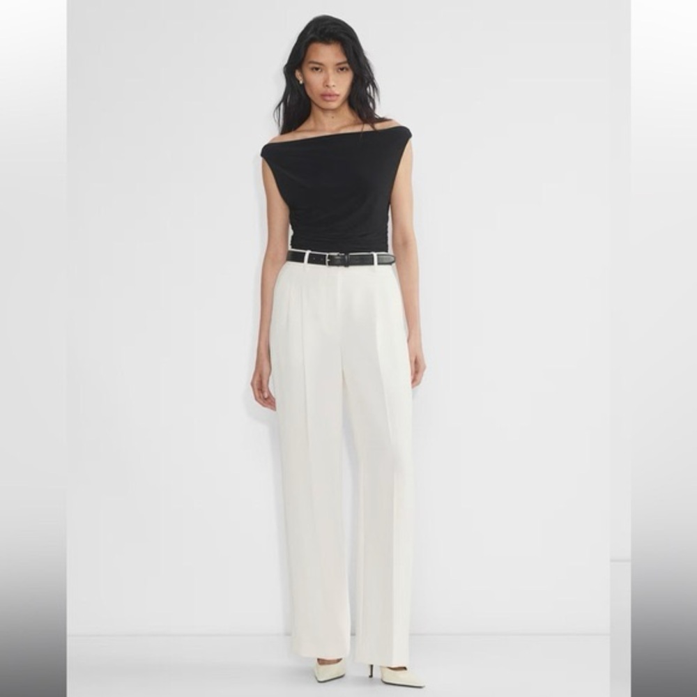 Wilfred Effortless Pants Light Birch NWT